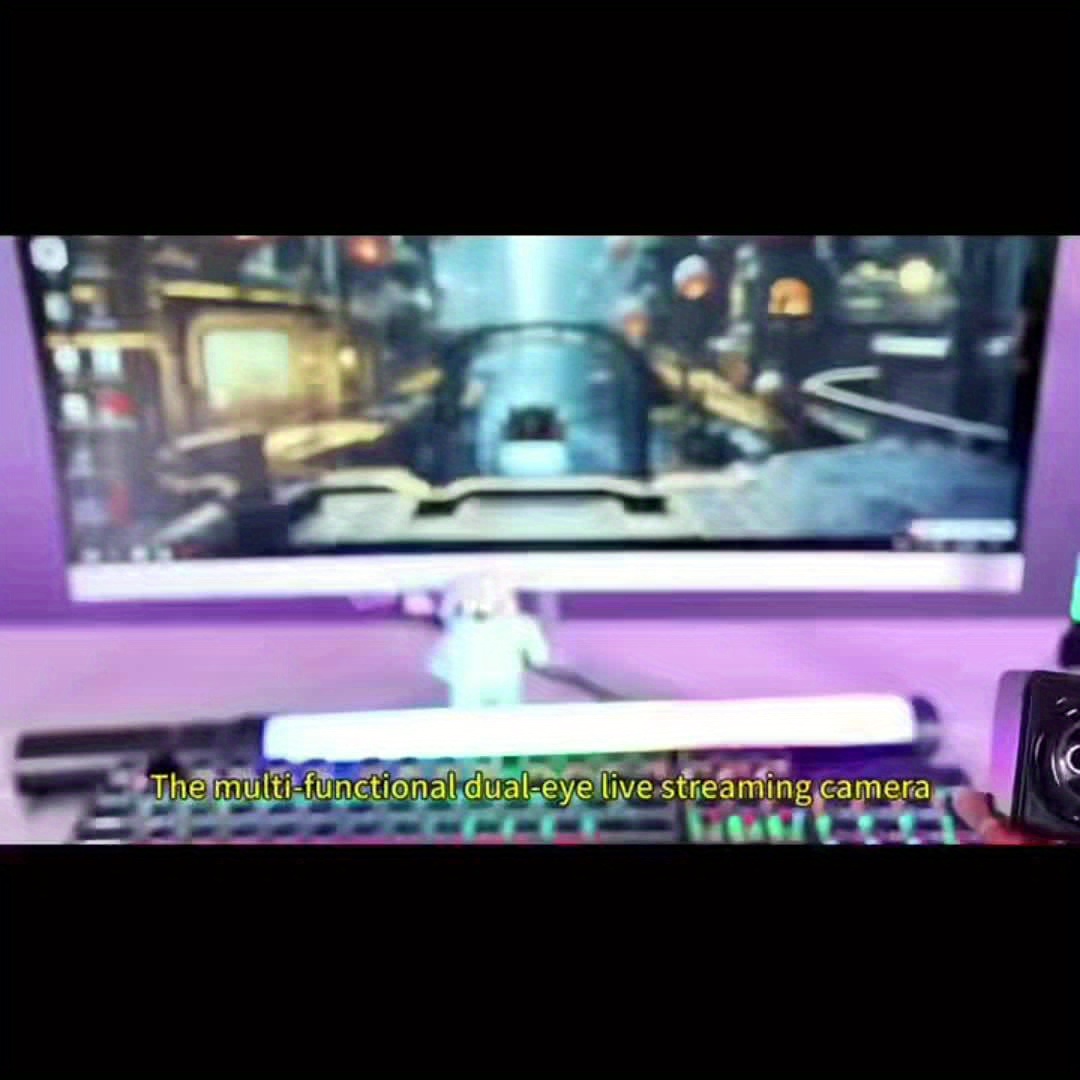 كاميرا بث مباشر بدقة 4K مع تكبير 20x، وحامل مغناطيسي، وطول وغامض، ووازن أبيض، وتصوير فيديو بدقة 4K - شحن عبر USB، تركيز يدوي، تحكم في ووازن الأبيض للبث المباشر والتسجيل، كاميرا متعددة الاستخدامات، كاميرا ويب حديثة، عدسة عالية الجودة - الصورة 9