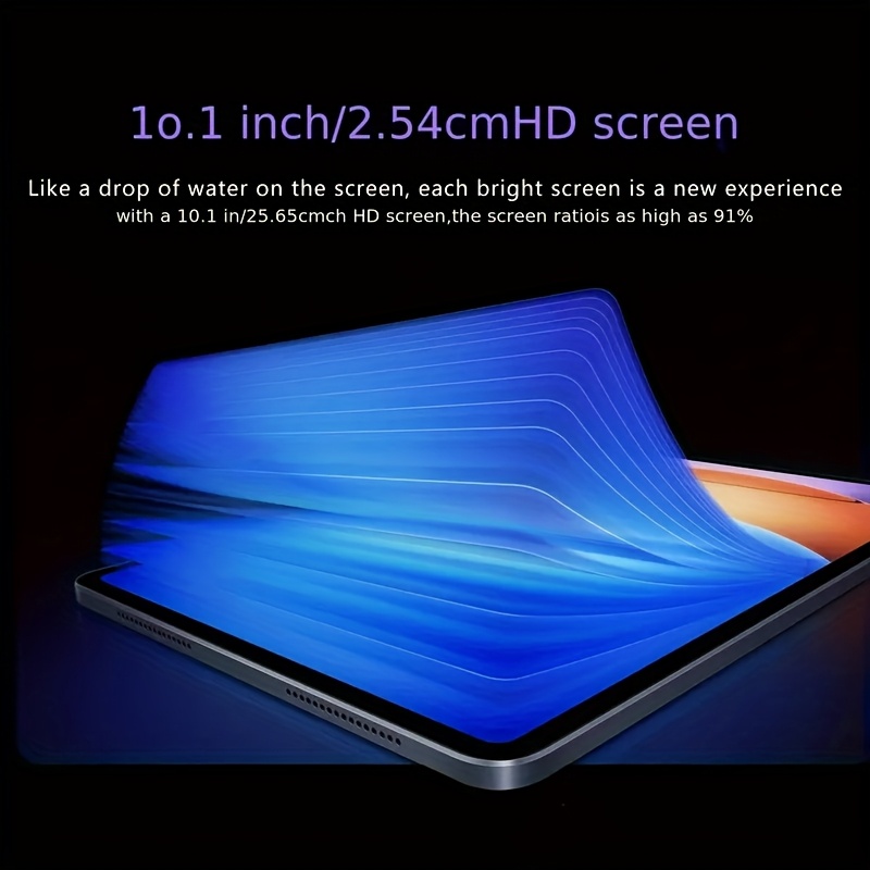 شاشة عالية الدقة 10.1 بوصة مع 8 جيجابايت + 128 جيجابايت مزودة بذاكرة Snapdragon 888، بطارية 8000 مللي أمبير، كاميرا مزدوجة 16 ميجابكسل + 32 ميجابكسل، شبكة Wi-Fi 7، اتصال 5G، نظام تشغيل أندرويد 13، لوحة مفاتيح، ماوس، حافظة للتابلت، قلم تعمل باللمس، فيلم واقي، جهاز لوحي، باد، جهاز لوحي، باد - الصورة 2