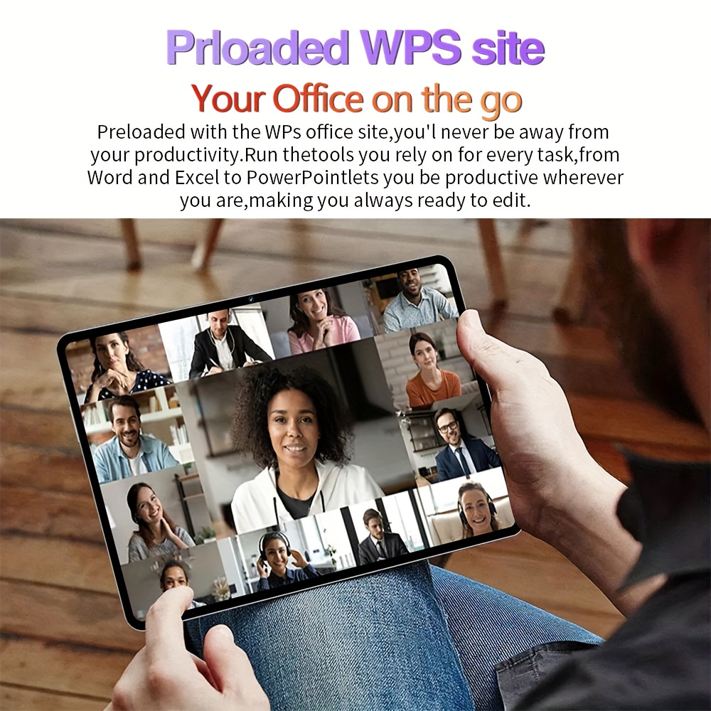 جهاز لوحي أندرويد 13 مقاس 10.1 بوصة مع معالج Snapdragon 888، ذاكرة وصول عشوائي 8 جيجابايت/ذاكرة تخزين 128 جيجابايت، بطارية 6800 مللي أمبير، واي فاي 5G، كاميرا مزدوجة (16 ميجابكسل + 32 ميجابكسل)، صوت رباعي، منفذ SIM وسريع - للألعاب والفيديو، جهاز لوحي للكمبيوتر - الصورة 3