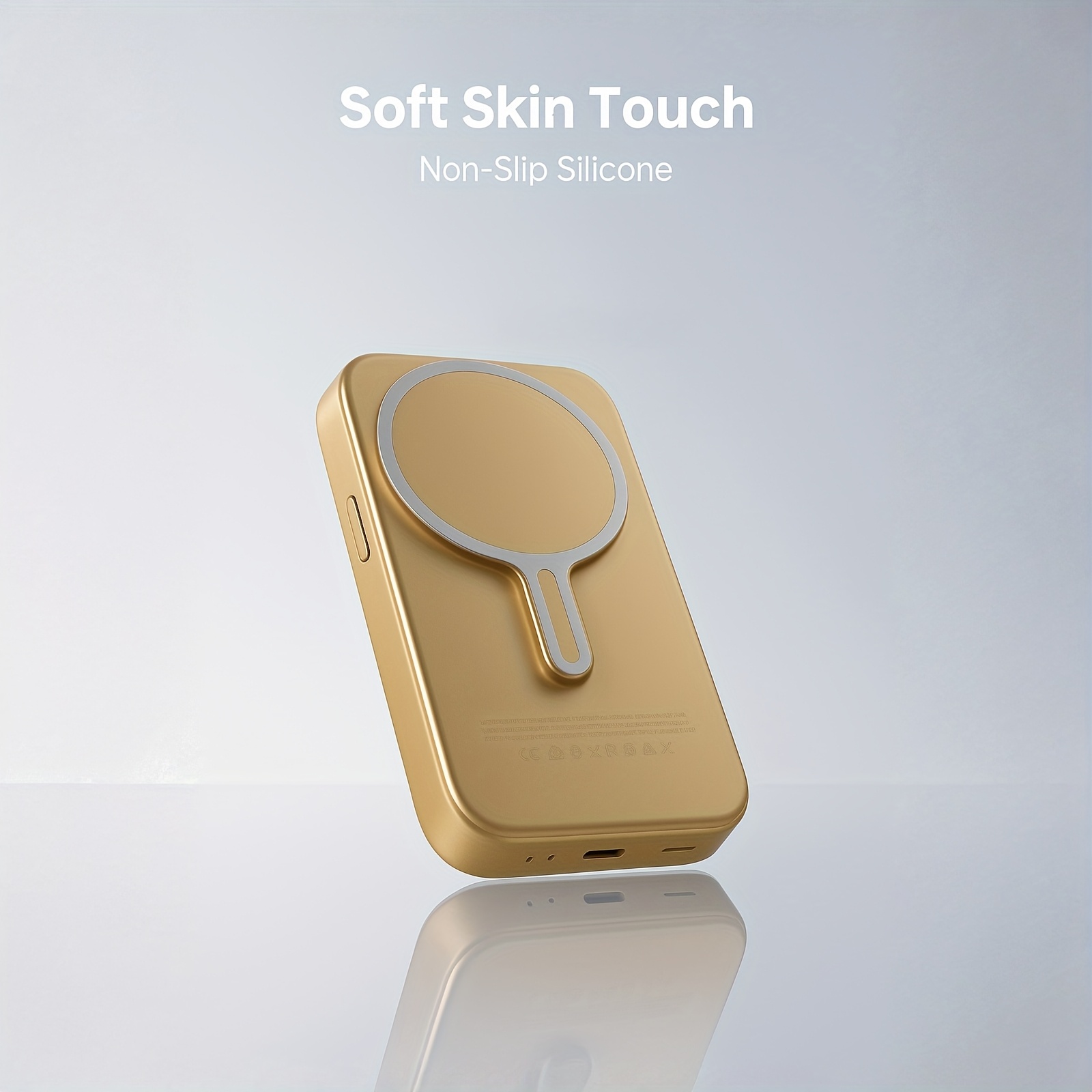 بطارية خارجية لاسلكية مغناطيسية بسعة 10000 مللي أمبير، بنك طاقة شحن سريع 20 واط USB C بطارية محمولة متوافقة مع الكابلات المتكاملة بنك طاقة USB C 2، 4 أمبير شحن سريع محمول مع شاحن محمول لهواتف for iphone 15/14/13/12/Pro/Max/Mini - الصورة 2