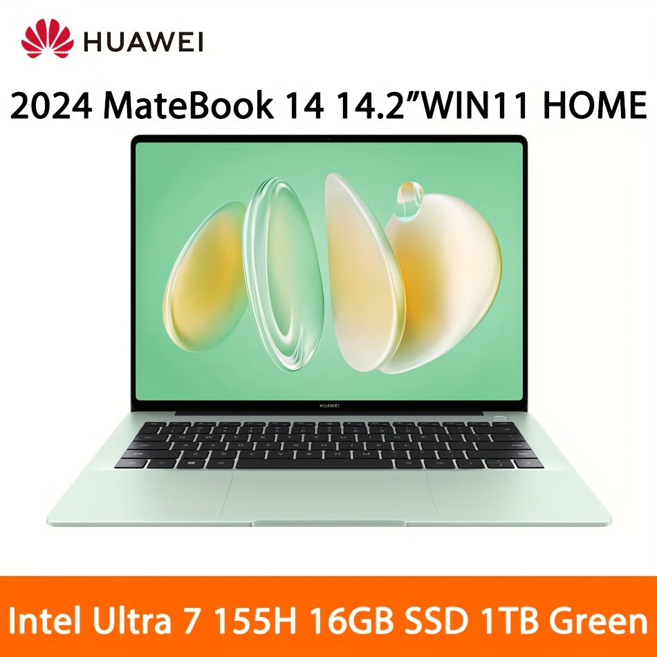 HUAWEI MateBook 14، شاشة 14.2 بوصة، معالج Intel Ultra 5/ 7 125H، معالج رسوميات UMA، ذاكرة وصول عشوائي (RAM) 16 جيجابايت، قرص صلب SSD بسعة 512 جيجابايت / 1 تيرابايت، لون رمادي فلكي، نظام تشغيل Windows 11 Home. - الصورة 11