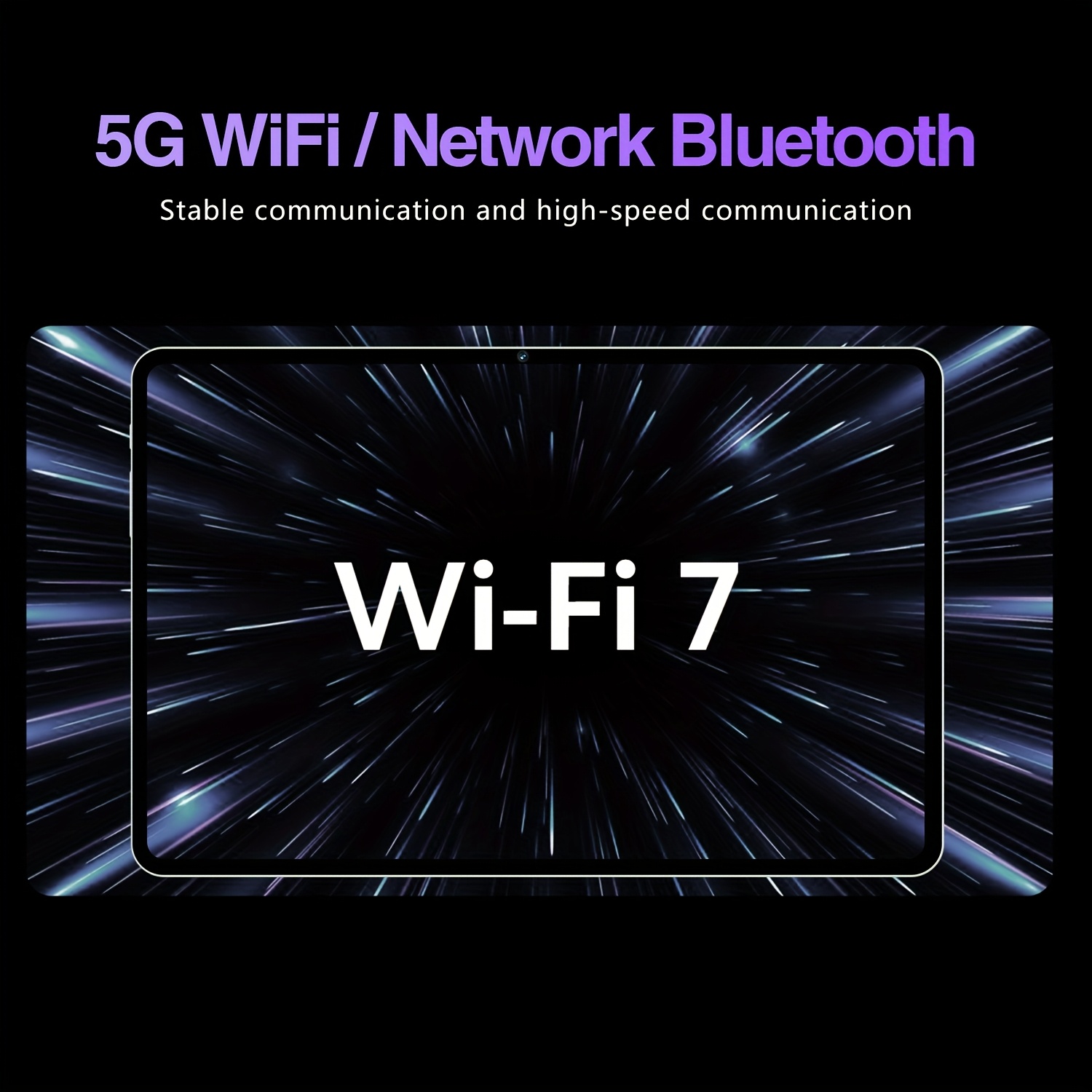 شاشة عالية الدقة 10.1 بوصة مع 8 جيجابايت + 128 جيجابايت مزودة بذاكرة Snapdragon 888، بطارية 8000 مللي أمبير، كاميرا مزدوجة 16 ميجابكسل + 32 ميجابكسل، شبكة Wi-Fi 7، اتصال 5G، نظام تشغيل أندرويد 13، لوحة مفاتيح، ماوس، حافظة للتابلت، قلم تعمل باللمس، فيلم واقي، جهاز لوحي، باد، جهاز لوحي، باد - الصورة 3