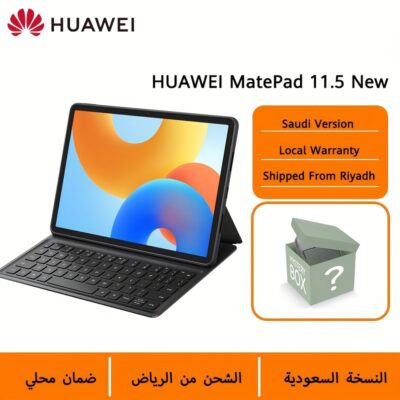 هواوي ميت باد 11.5 بوصة الجديد واي فاي 6+128 جيجا بايت ، 8+256 جيجا بايت لوحة مفاتيح ، بطارية 7700 مللي أمبير في الساعة