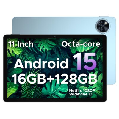 DOOGEE U11 2025 هو أجهزة الكمبيوتر اللوحية الأكثر فعالية من حيث التكلفة مع شاشة 11 بوصة بنظام أندرويد 15 وذاكرة 16 جيجابايت (4 جيجابايت + 12 جيجابايت) + 128 جيجابايت / 2 تيرابايت TF ثماني النواة، شاشة عرض 90 هرتز، 8580 مللي أمبير، لوح أندرويد 1080 بكسل، لوح 5G Wifi، 13 مليون بكسل + 5 مليون بكسل، GPS، Type-C، جسم معدني، لوح، Pad