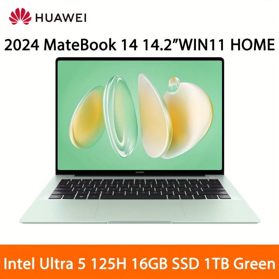 HUAWEI MateBook 14، شاشة 14.2 بوصة، معالج Intel Ultra 5/ 7 125H، معالج رسوميات UMA، ذاكرة وصول عشوائي (RAM) 16 جيجابايت، قرص صلب SSD بسعة 512 جيجابايت / 1 تيرابايت، لون رمادي فلكي، نظام تشغيل Windows 11 Home. - الصورة 9