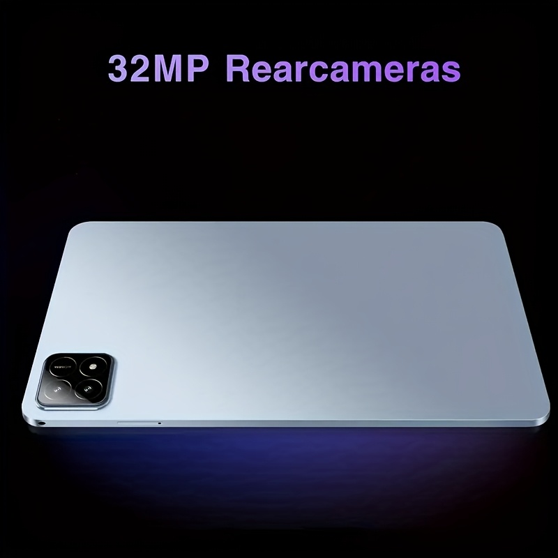 شاشة عالية الدقة 10.1 بوصة مع 8 جيجابايت + 128 جيجابايت مزودة بذاكرة Snapdragon 888، بطارية 8000 مللي أمبير، كاميرا مزدوجة 16 ميجابكسل + 32 ميجابكسل، شبكة Wi-Fi 7، اتصال 5G، نظام تشغيل أندرويد 13، لوحة مفاتيح، ماوس، حافظة للتابلت، قلم تعمل باللمس، فيلم واقي، جهاز لوحي، باد، جهاز لوحي، باد - الصورة 10