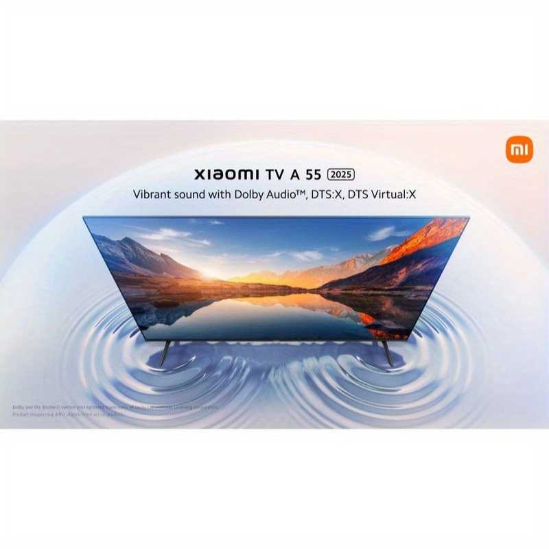 شاشة تلفزيون شاومي X 55 بوصة 2025 | جوجل تي في | شاشة 4K | صوت، DTS-X، و DTS Virtual:X | لمسة نهائية معدنية فاخرة | جهاز تحكم عن بعد لاسلكي بزاوية 360 درجة، جهاز منزلي ذكي، ترفيه منزلي، تصميم أنيق، لمسة نهائية أنيقة، تقنية متطورة، هيكل متين - الصورة 3