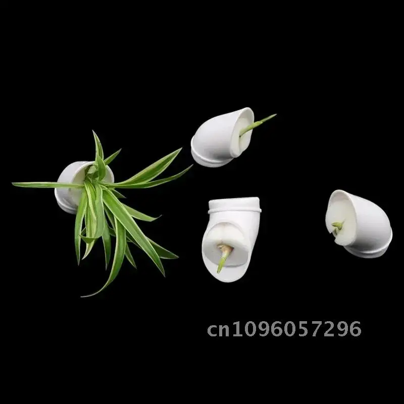 50 قطعة لتقوم بها بنفسك المائية العمودي برج أواني النباتات المائية أكواب الاستعمار المائية تنمو البستنة حاوية النبات كوب وعاء زهرة داخلي - الصورة 2