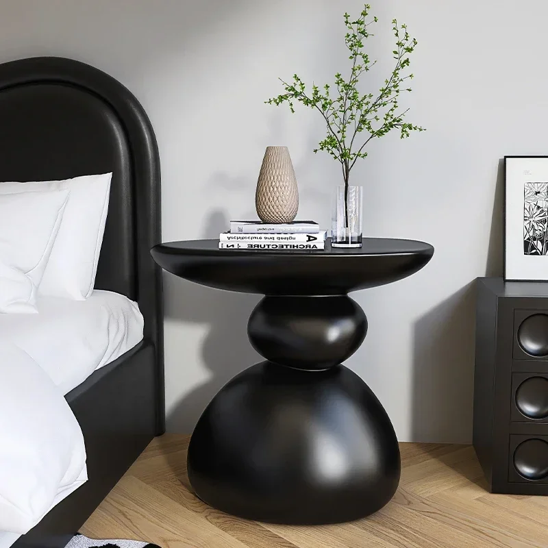 منضدة صغيرة مبتكرة، بديل أثاث كرتوني حديث، منظم عتيق فاخر خفيف لغرف النوم - الصورة 2