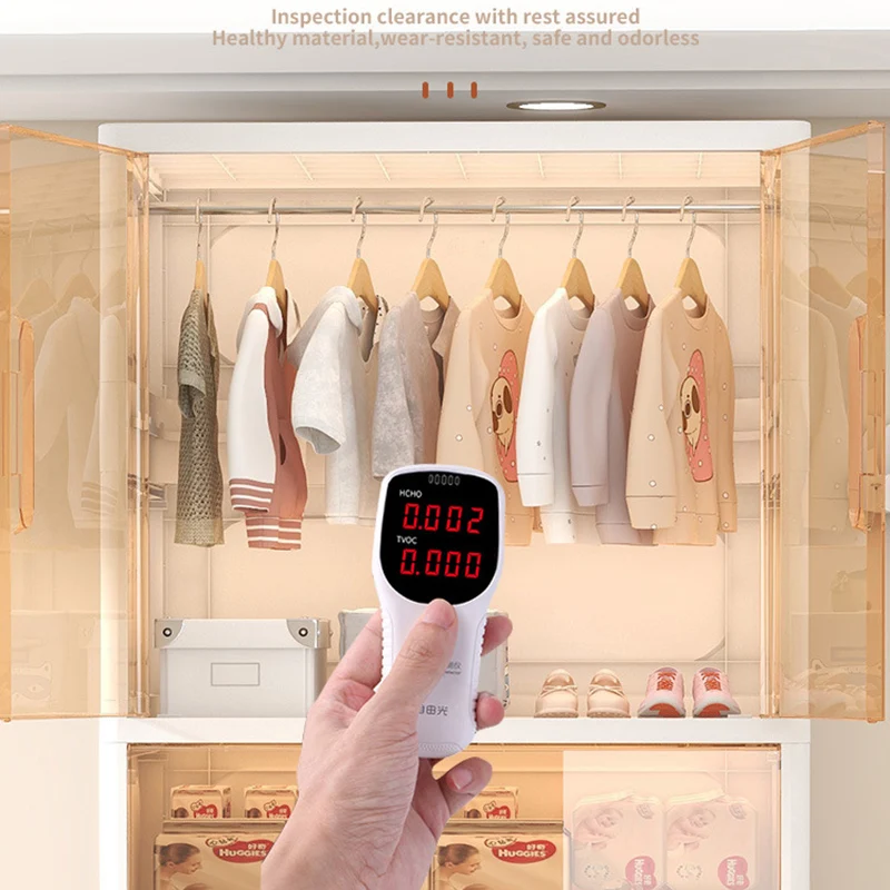 خزانة تخزين متعددة الطبقات قابلة للطي ، خزانة ملابس ، خزانة ذات سعة كبيرة ، غرفة نوم منزلية ، صندوق تنظيم الملابس ، غرفة المعيشة - الصورة 4