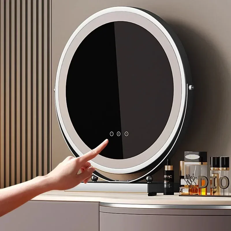 متعددة الوظائف غرفة نوم الغرور الجدول درج امرأة ماكياج خشبي سحر خلع الملابس الفاخرة الشمال Aparadores أثاث المنزل - الصورة 3