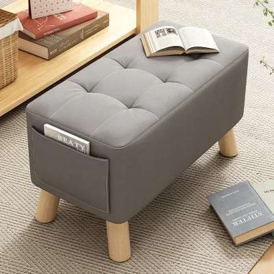 صغير الصلبة الخشب البراز المنزلية الباب حذاء البراز بسيط صغير مربع البراز غرفة المعيشة مقعد صغير طاولة الشاي البراز غرفة نوم كرسي