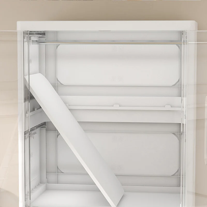 خزانة تخزين متعددة الطبقات قابلة للطي ، خزانة ملابس ، خزانة ذات سعة كبيرة ، غرفة نوم منزلية ، صندوق تنظيم الملابس ، غرفة المعيشة - الصورة 5
