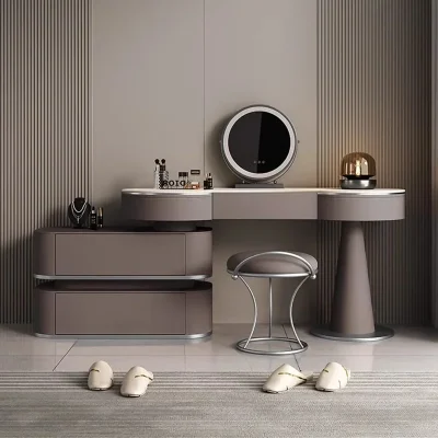 متعددة الوظائف غرفة نوم الغرور الجدول درج امرأة ماكياج خشبي سحر خلع الملابس الفاخرة الشمال Aparadores أثاث المنزل